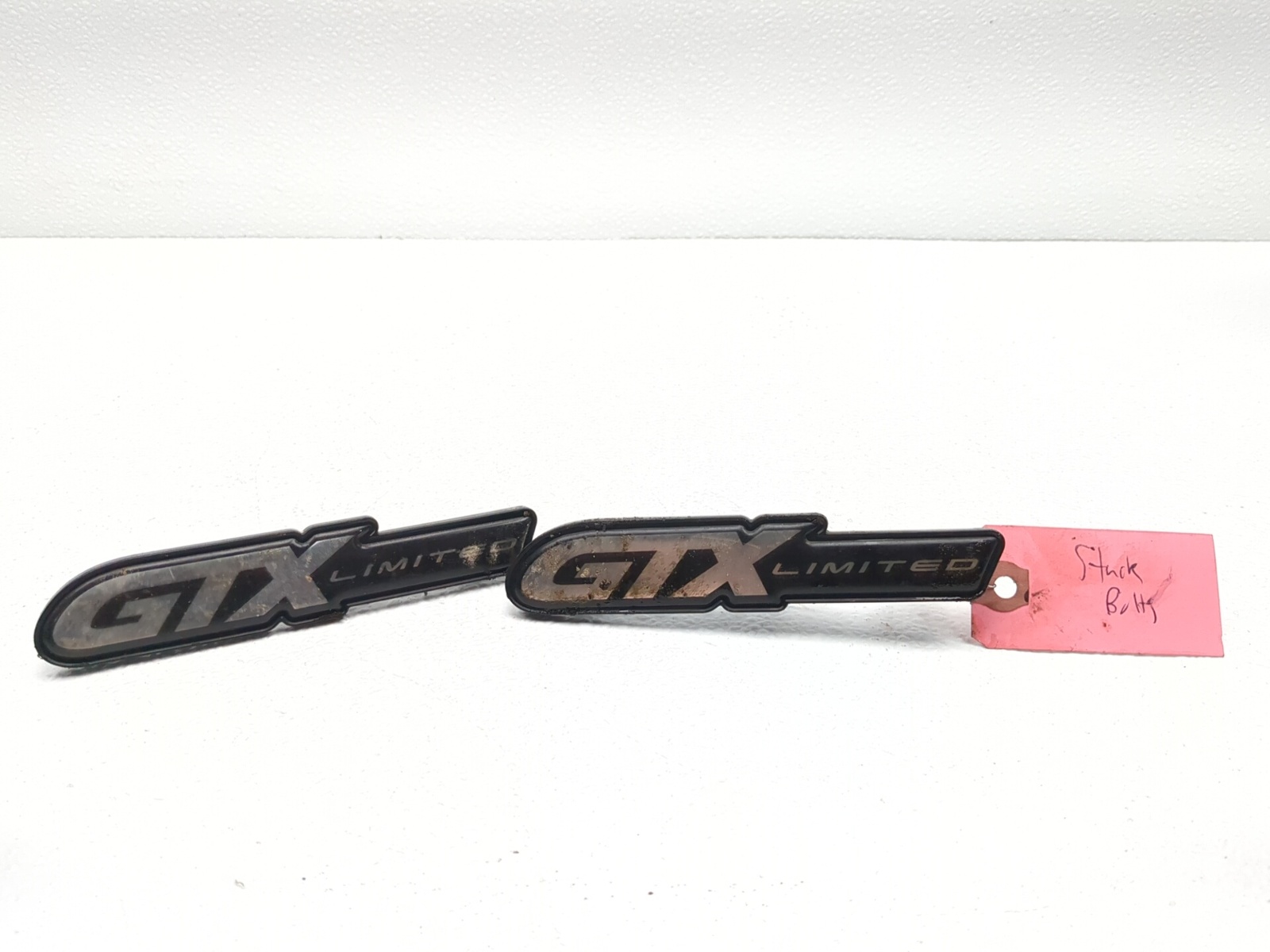 10-16 Seadoo GTX Limited iS 260 Left & Right Side Emblem BROKEN