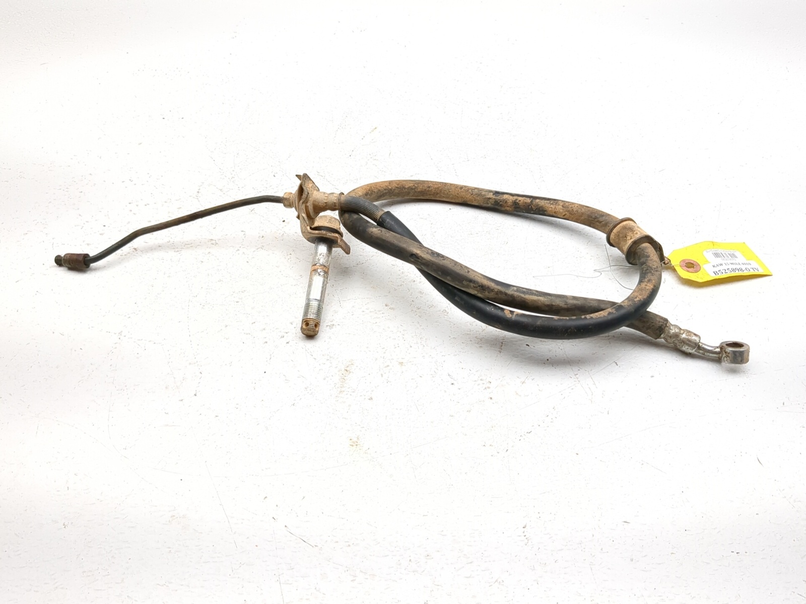 4s ピステイカー 09-24 Kawasaki Mule 4010 KAF620 4x4 Front Left Brake Line - Sun