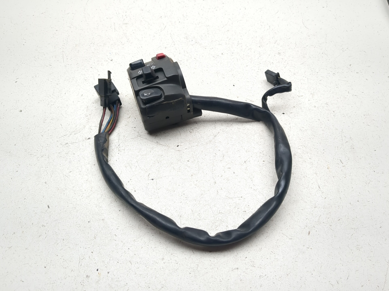 01-05 Kawasaki ZRX1200 Front Left Handlebar Switch Assembly Button