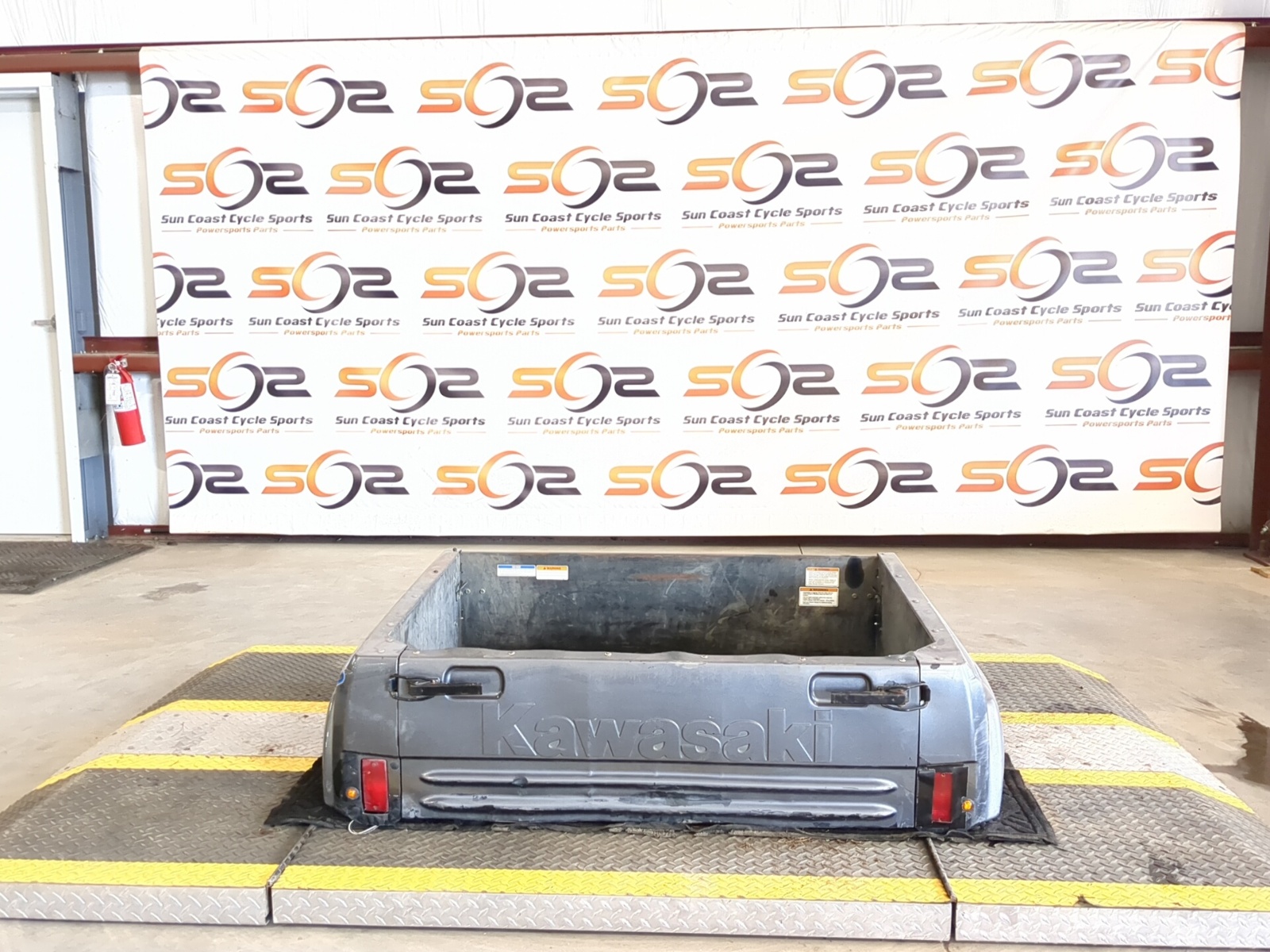 08-13 Kawasaki Teryx KRF 750 Rear Cargo Bed Box - Sun Coast Cycle