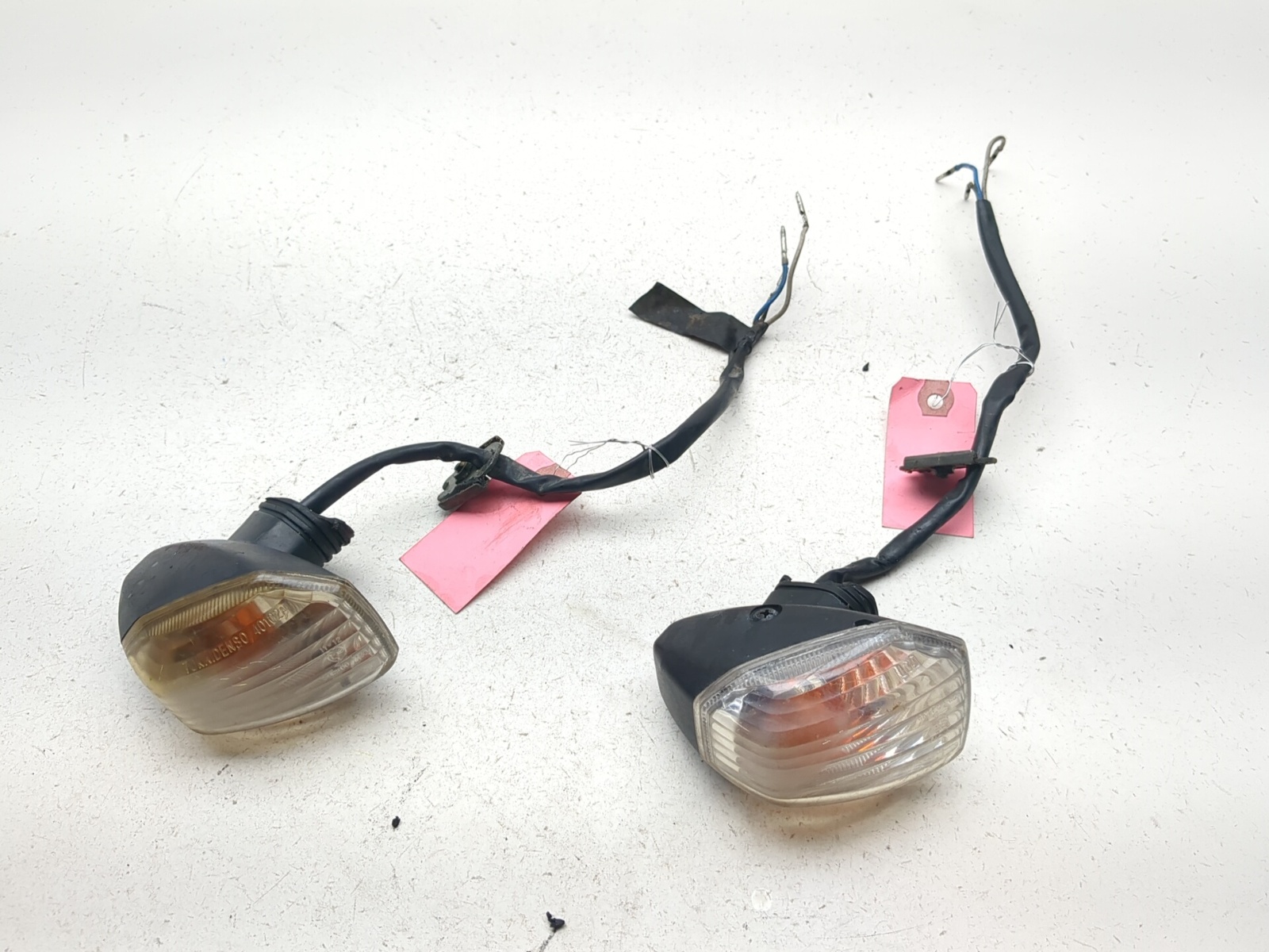 01-05 Kawasaki ZRX1200 Front Left & Right Turn Signal TRSH JR