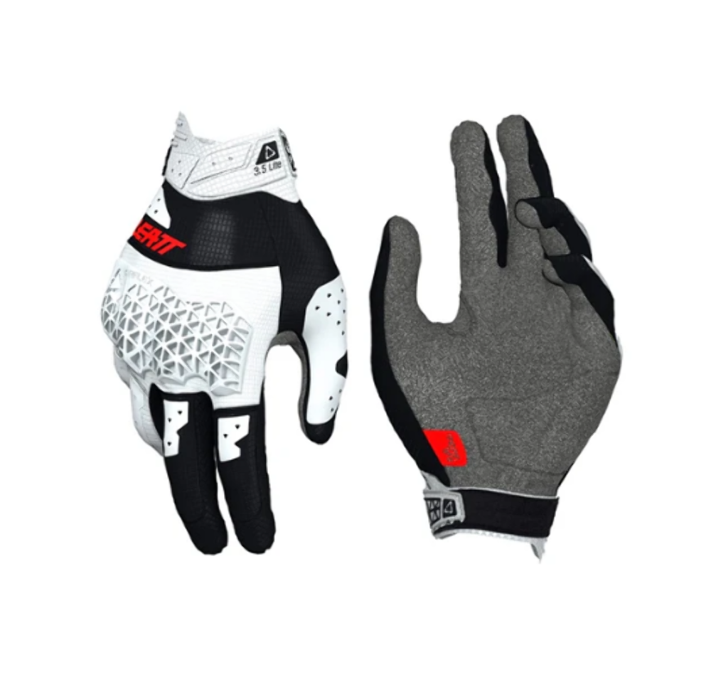 Leatt 3.5 Lite Motocross Gloves (Black/Grey) Size 2XL 6024090134