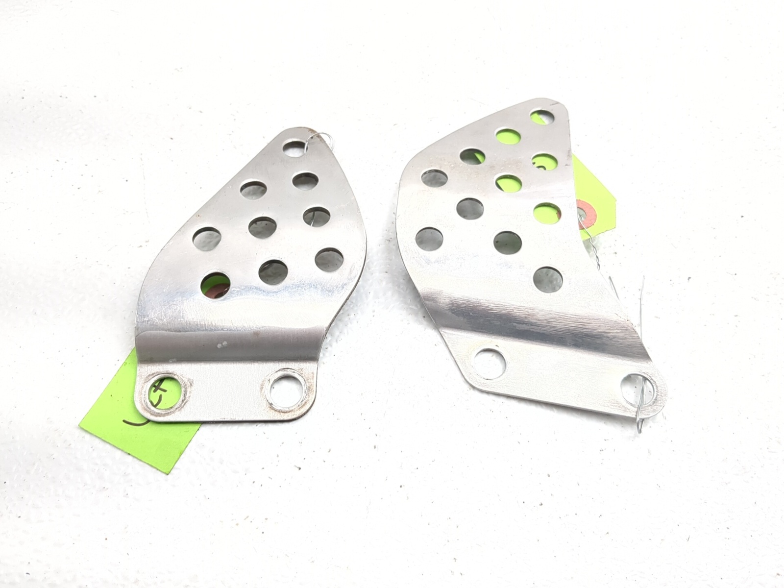 98 99 Kawasaki Ninja ZX6R ZX600G Left & Right Heel Guards Set
