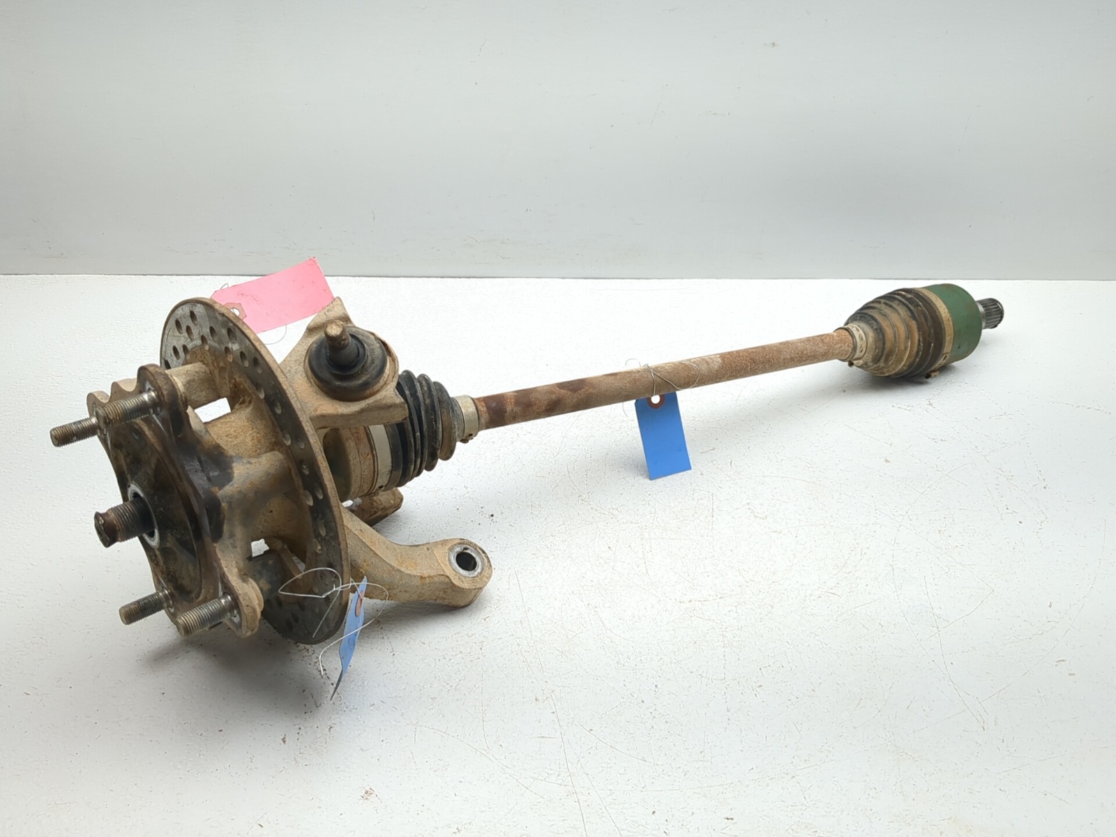 17-25 Kawasaki Mule Pro DXT KAF1000 Front Right Axle Knuckle Hub