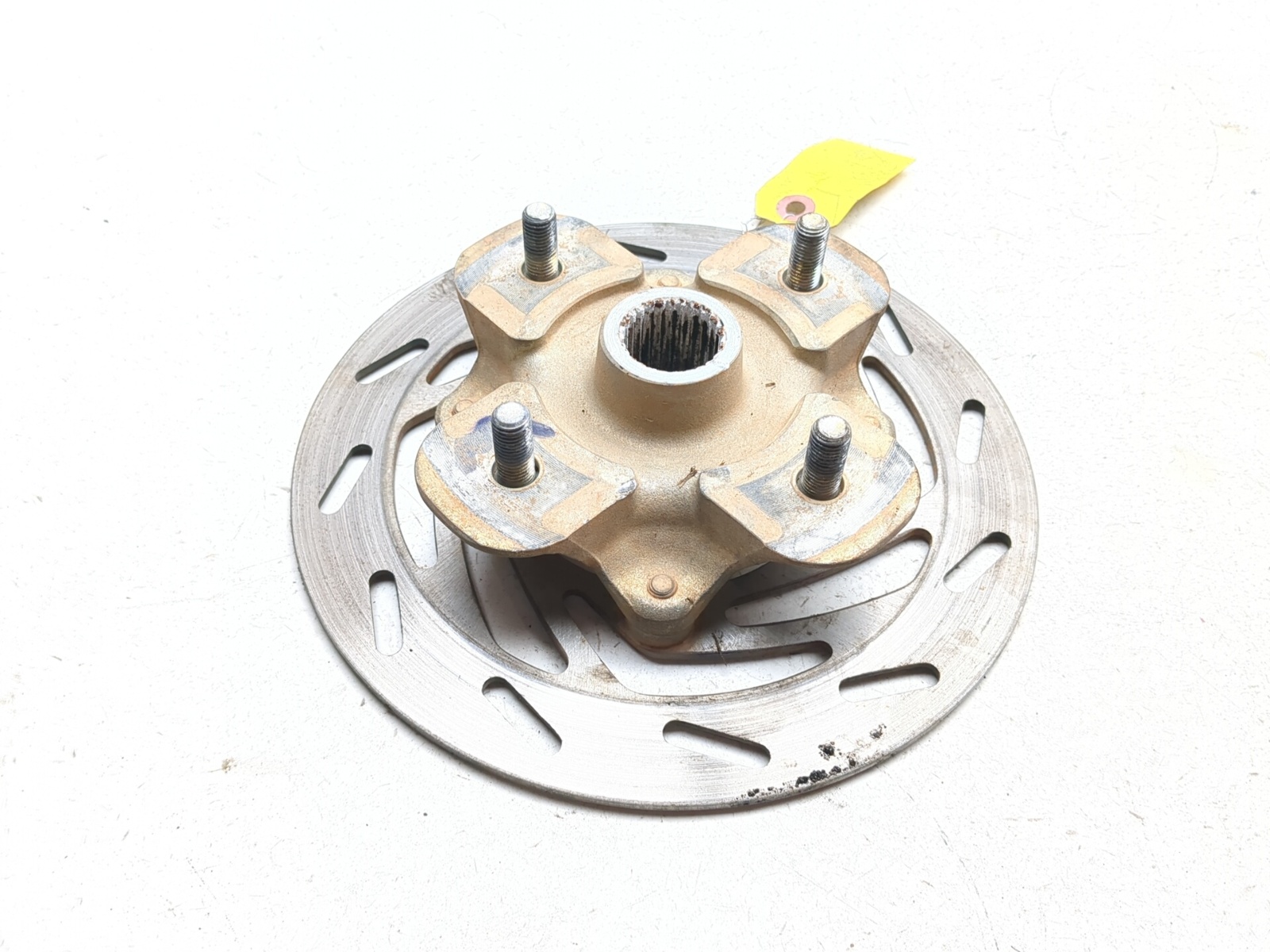 16-25 Yamaha Kodiak YFM 700 Front Left Hub & Rotor Wheel Hub Rim