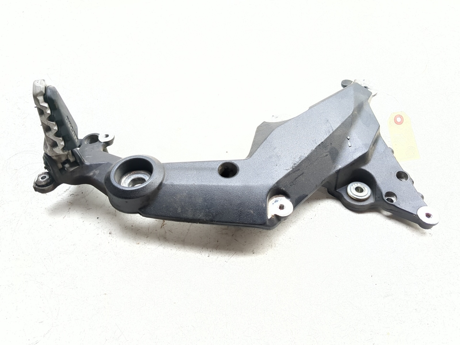 10-18 Ducati Multistrada 1200 S Front Left Footrest Peg Mount Bracket