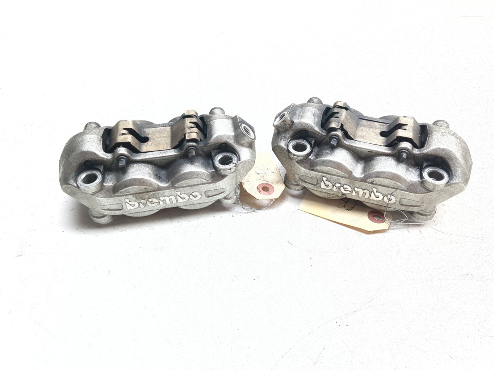 10-18 Ducati Multistrada 1200 S BREMBO Left & Right Front Brake Calipers Piston