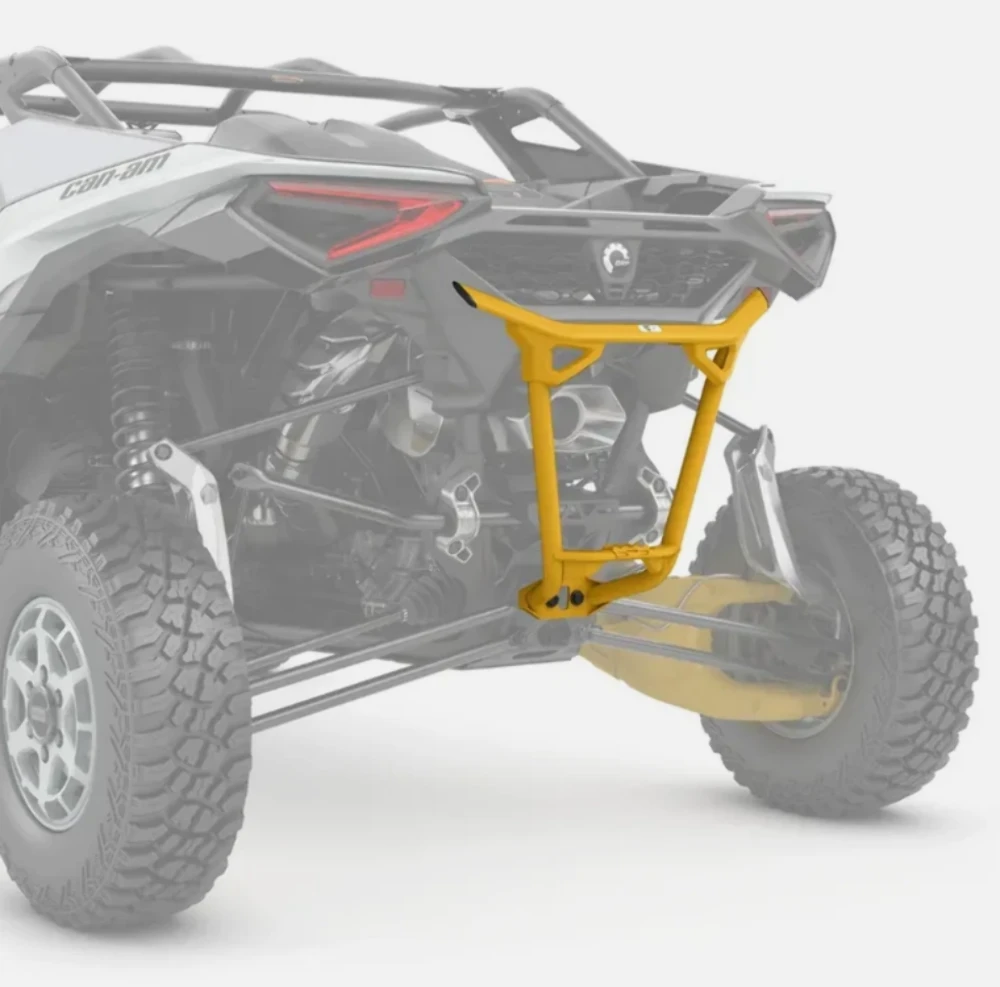 2024-2025 Can-Am Maverick R OEM Desert Rear Bumper Yellow