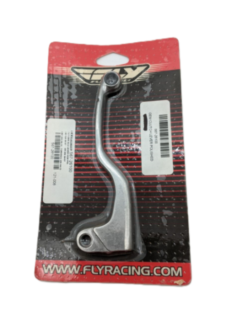Fly Racing Clutch Lever Polished For 2004-12 Honda CRF250 567