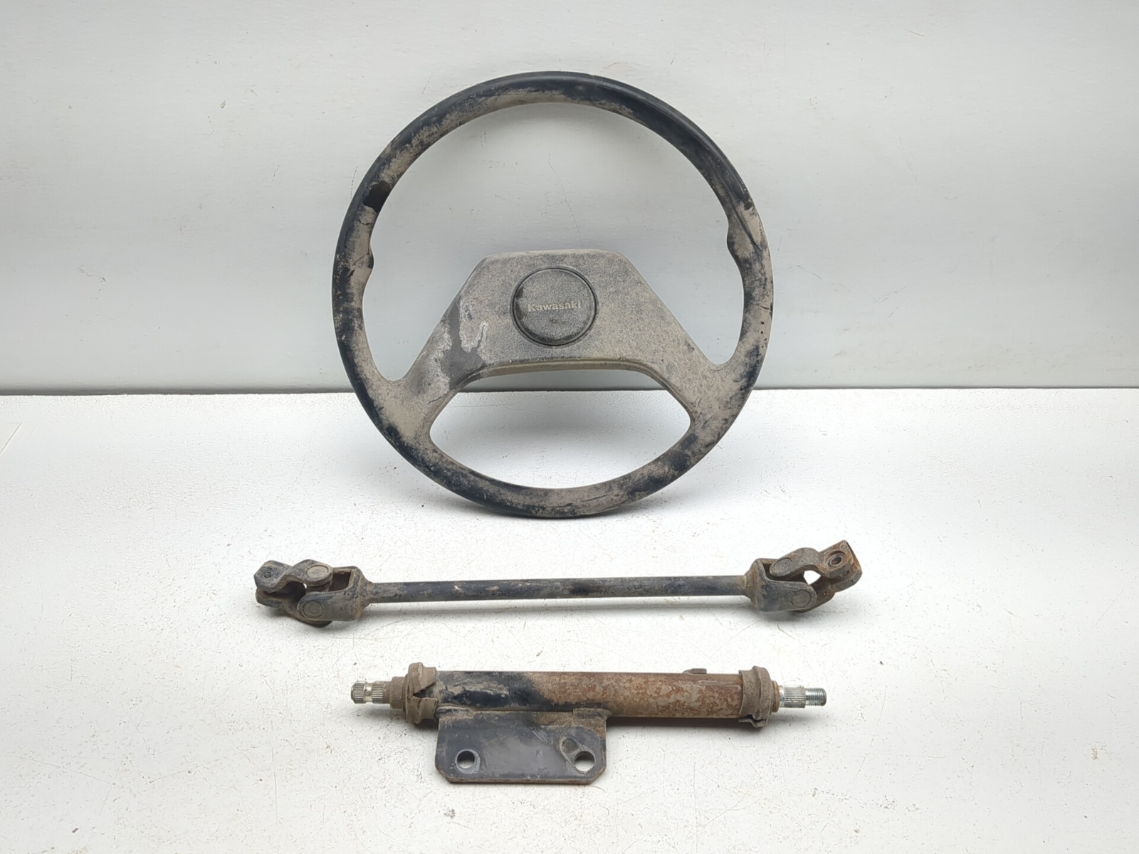 05-16 Kawasaki KAF400 Mule 610 Steering Wheel & Column Shafts