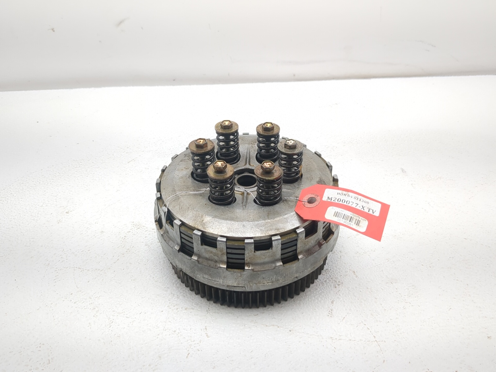 03-10 Honda ST1300 Clutch Basket With Plates - Sun Coast Cycle