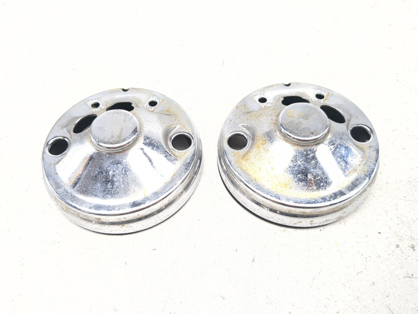 78-82 Honda CX500 Custom Front Left Right Meter Tach Housing Covers