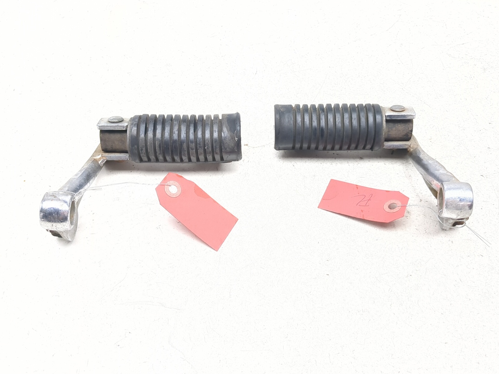 78-82 Honda CX500 Custom Rear Left Right Passenger Footpegs - Sun