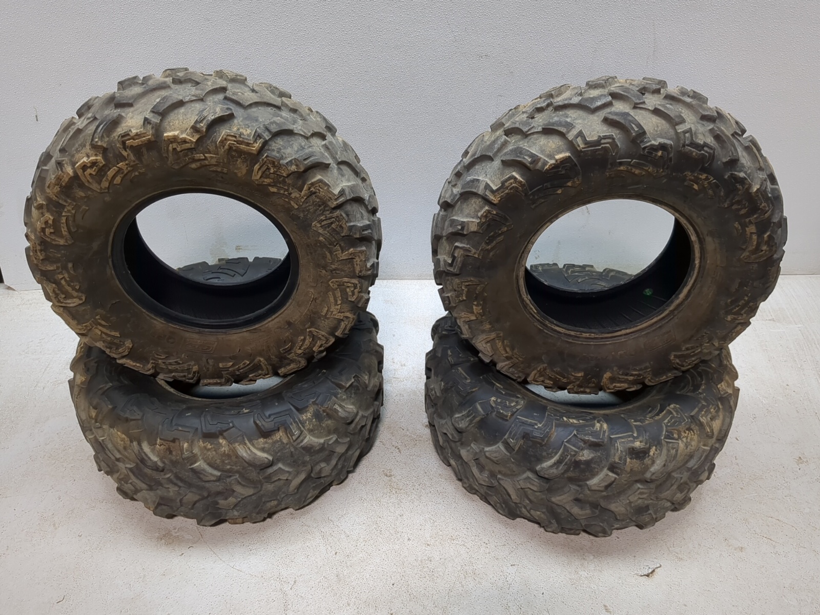 Set Of 4 Tires Front & Rear QUADBOSS QBT447 27x9.00-12 & 27X11.00-12