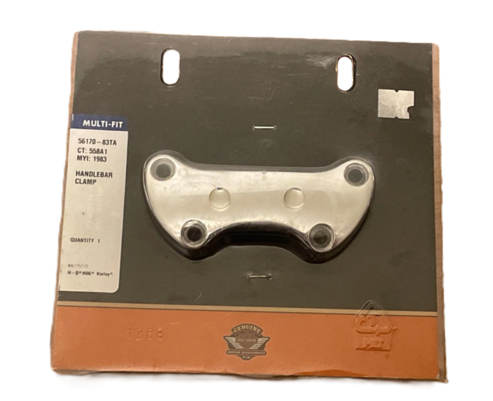 アクセサリー Harley-Davidson Harley-Davidson FX FXLR FXSTS XL 1200 Chrome Handlebar Clamp 56170