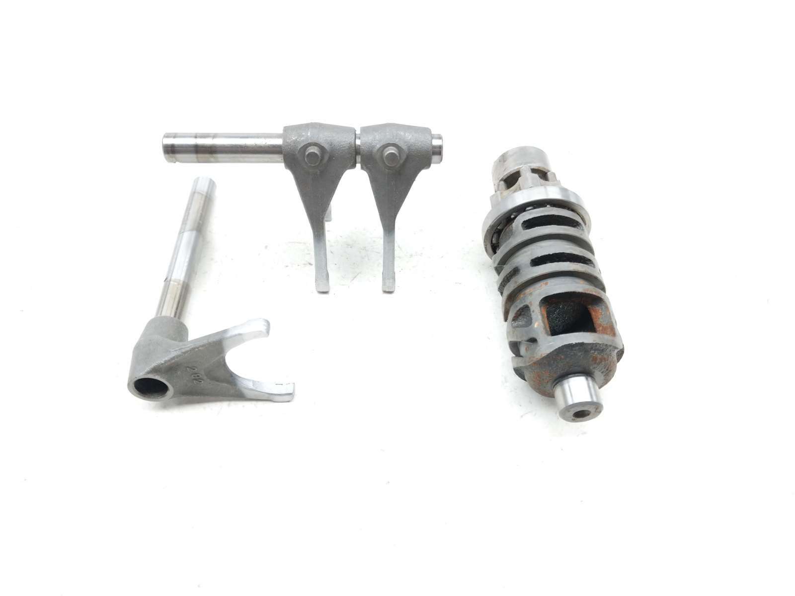 20-25 Kawasaki W800 EJ800 Transmission Shift Shifter Forks and Drum