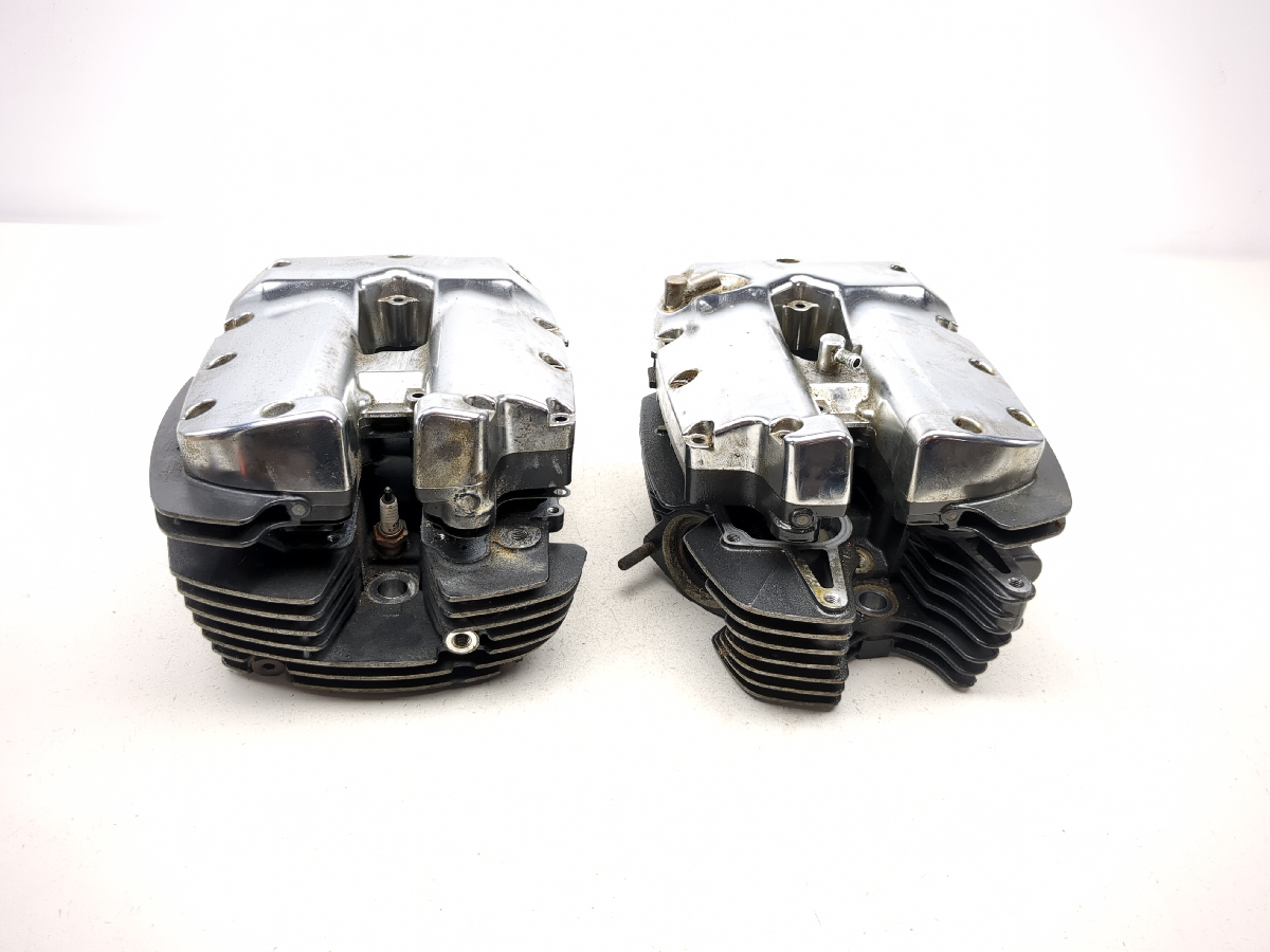 07 Yamaha Road Star Warrior XV1700 Motor Engine Cylinder Heads Pair