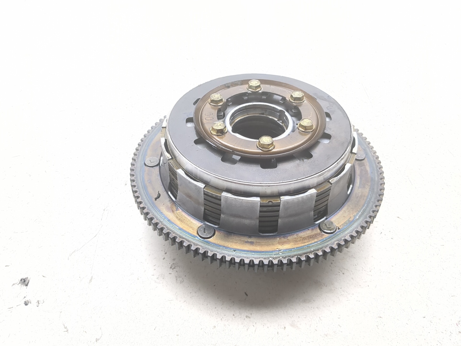 00-07 Harley-Davidson Softail Deuce FXSTD Clutch Assembly Hub Pack Basket Plates