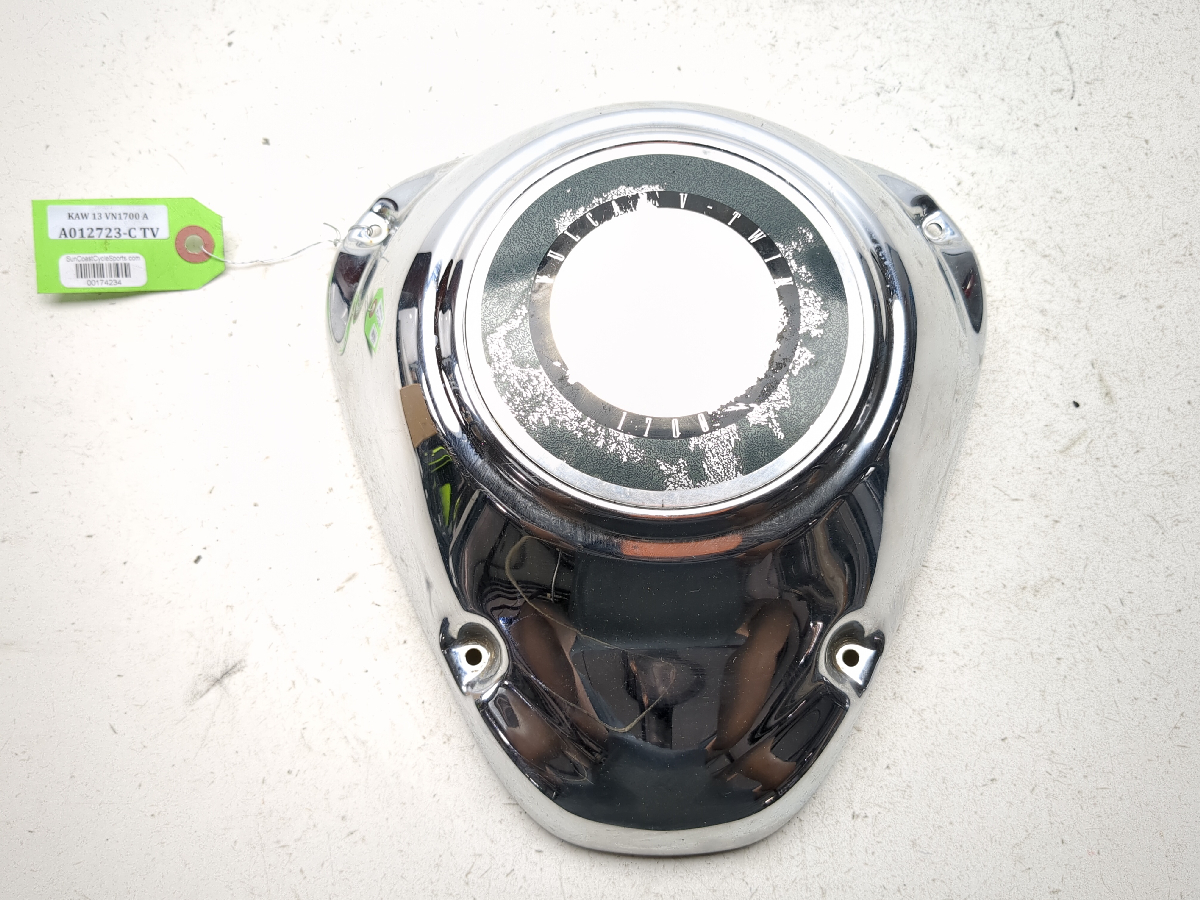 カスタム価格 17,500円⭕️1点物◎CUSTOM VOLAN SIDE 09-23 Kawasaki VN1700A Vulcan Voyager 1700 Left Airbox Cleaner