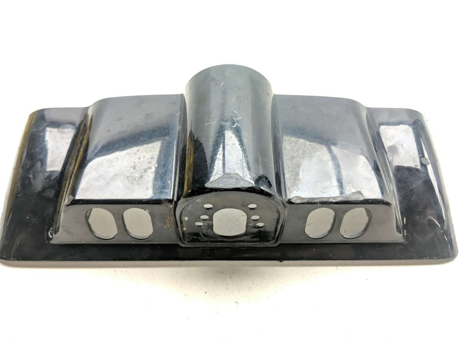 02 Harley Ultra Electra Glide FLHTCUI Ignition Switch Cover Panel