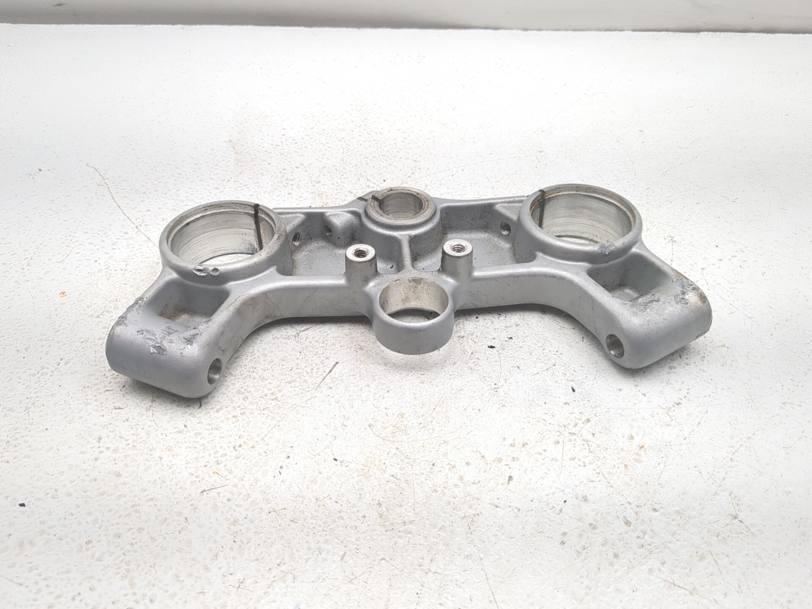 04-10 Buell Lightning XB12S Front Upper Triple Tree Top Yoke Stem
