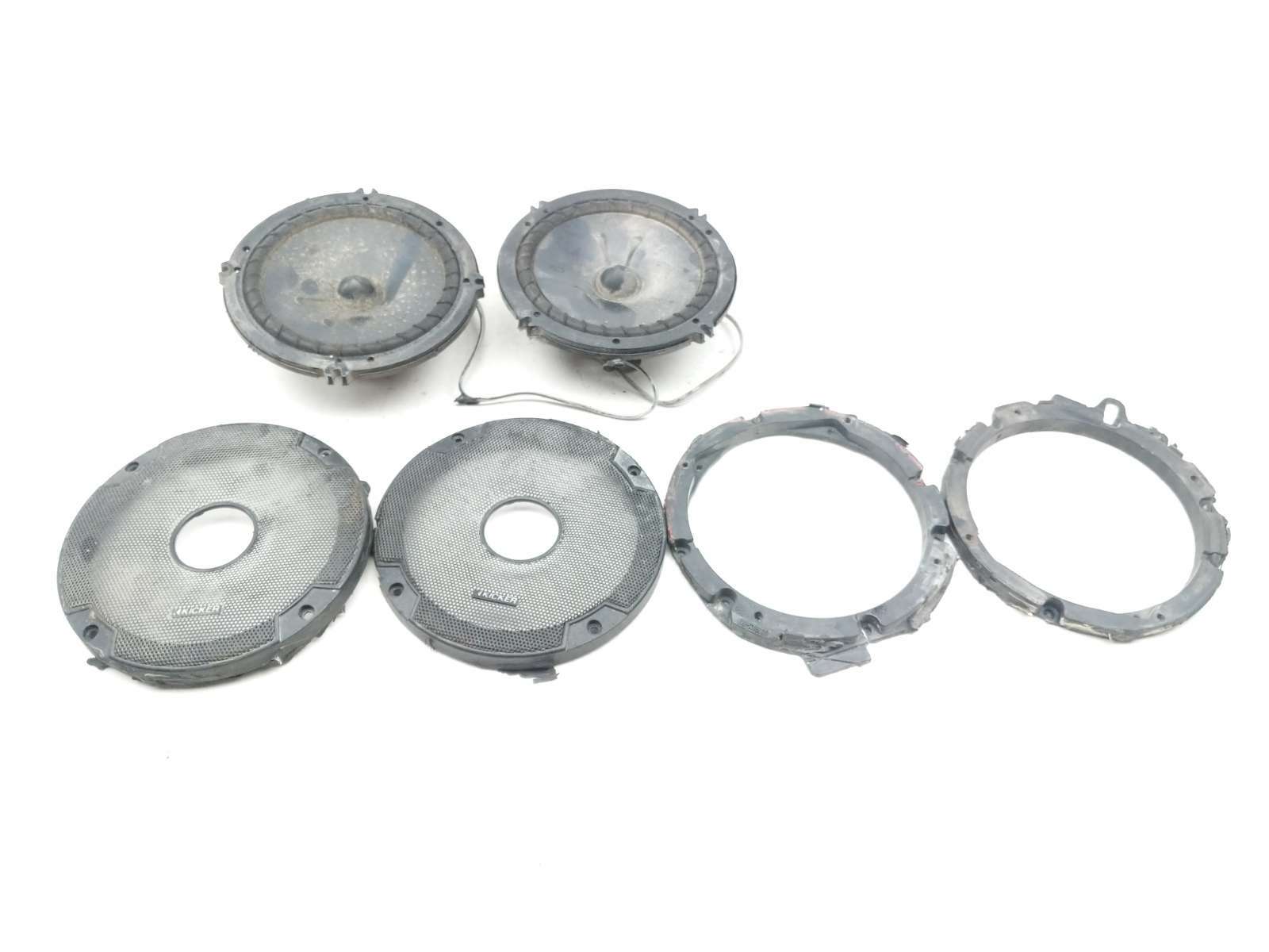 08-17 Yamaha Raider XV1900 CU Kicker Audio Speakers W/ Covers And