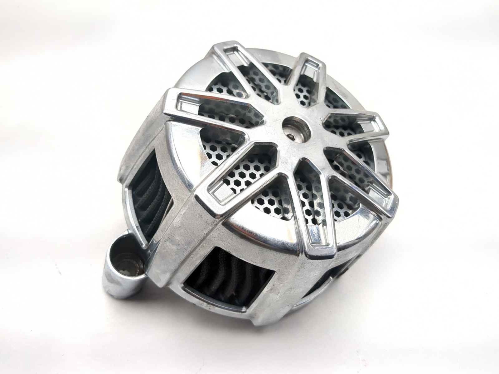 06-14 Harley FXDC Dyna Super Glide Custom Screamin Eagle Chisel Air Cleaner Kit
