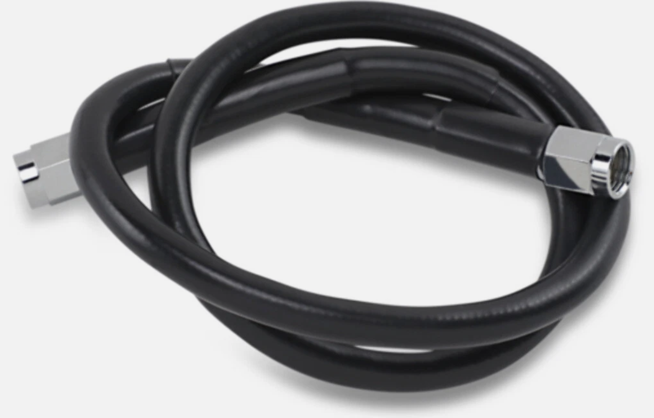 DRAG SPECIALTIES 24" BLACK UNIVERSAL BRAKE LINE 1741-2713