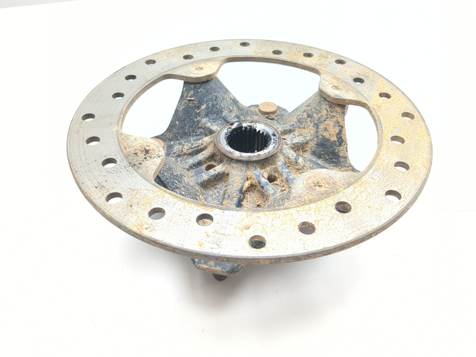 23-25 Can Am Outlander DPS 500 Rear Right Wheel Hub & Brake Rotor Rim Disc
