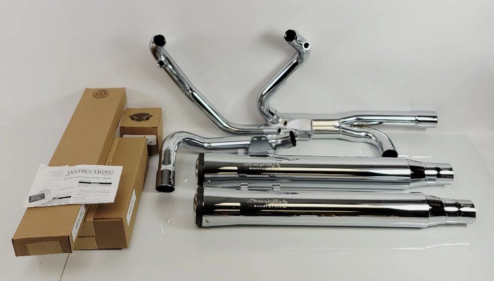 2010-2016 Harley-Davidson Touring OEM Harley Nightstick Mufflers