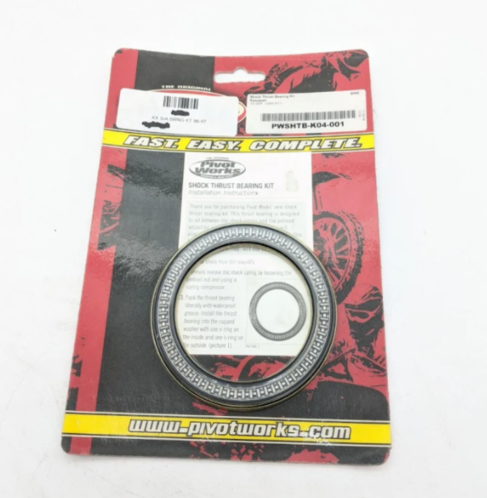 04-12 Yamaha YFZ450 Shock Thrust Bearing Kit By Pivot Works PWSHTB-K04-001