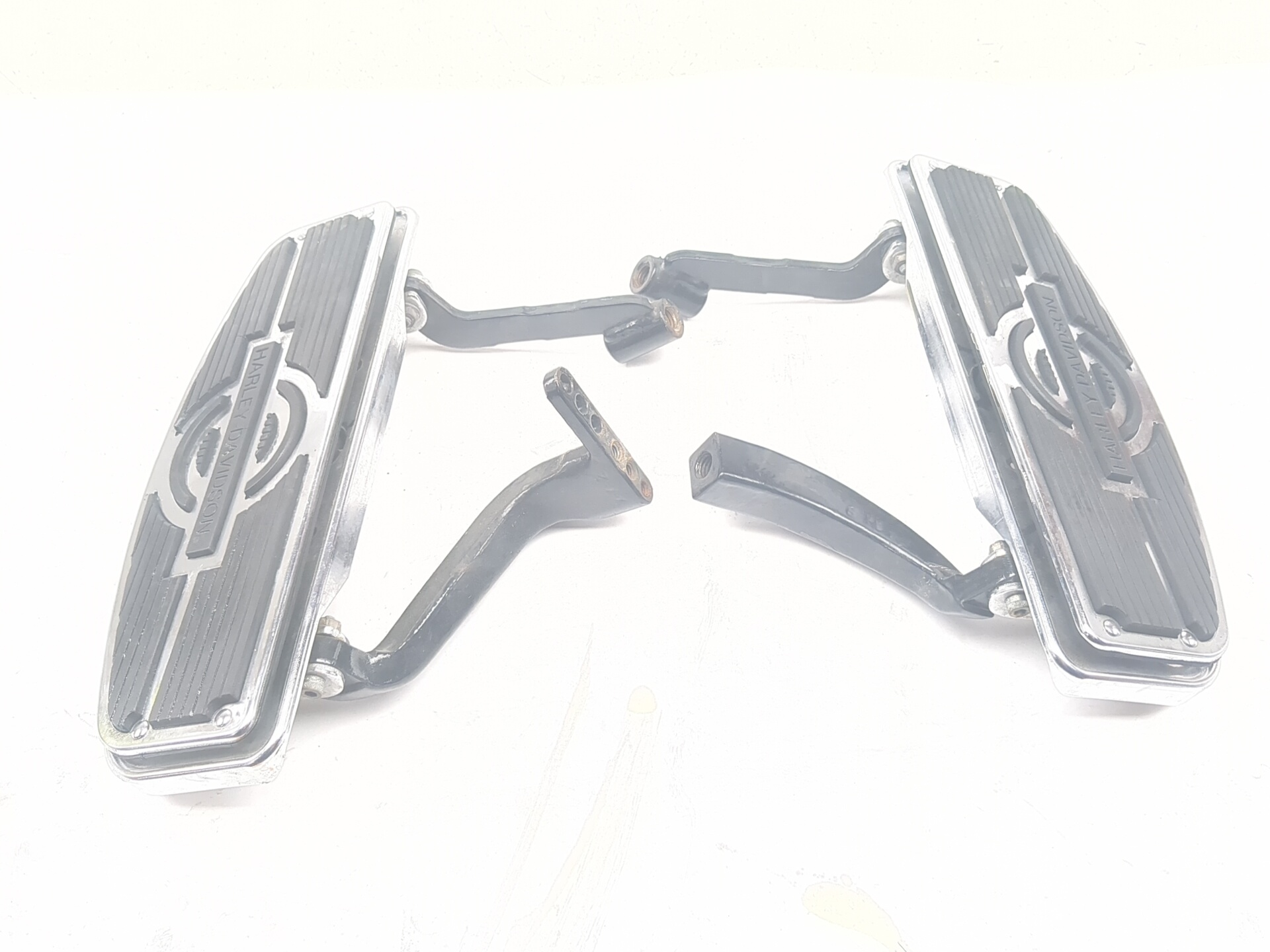 98-06 Harley Road King Classic FLHRCI Front Left Right Rider Floorboard Set
