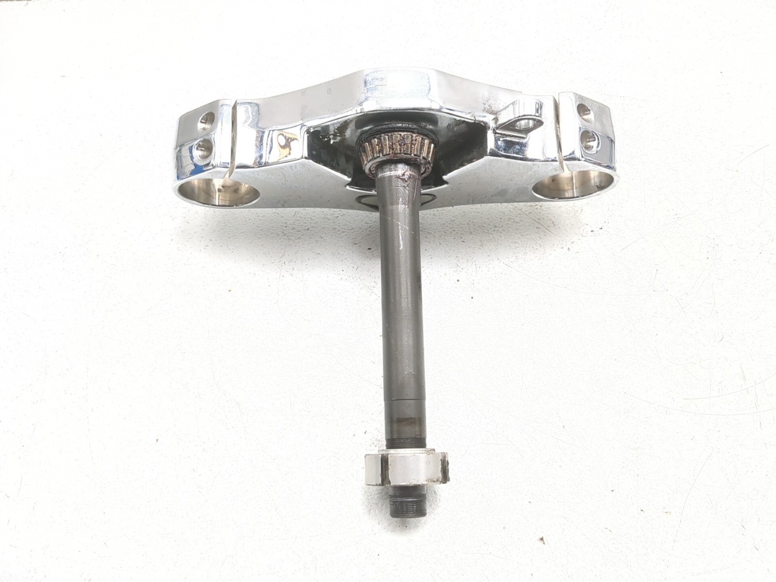 56 三隅 04-12 Victory Kingpin Front Lower Triple Tree Yoke Stem Clamp