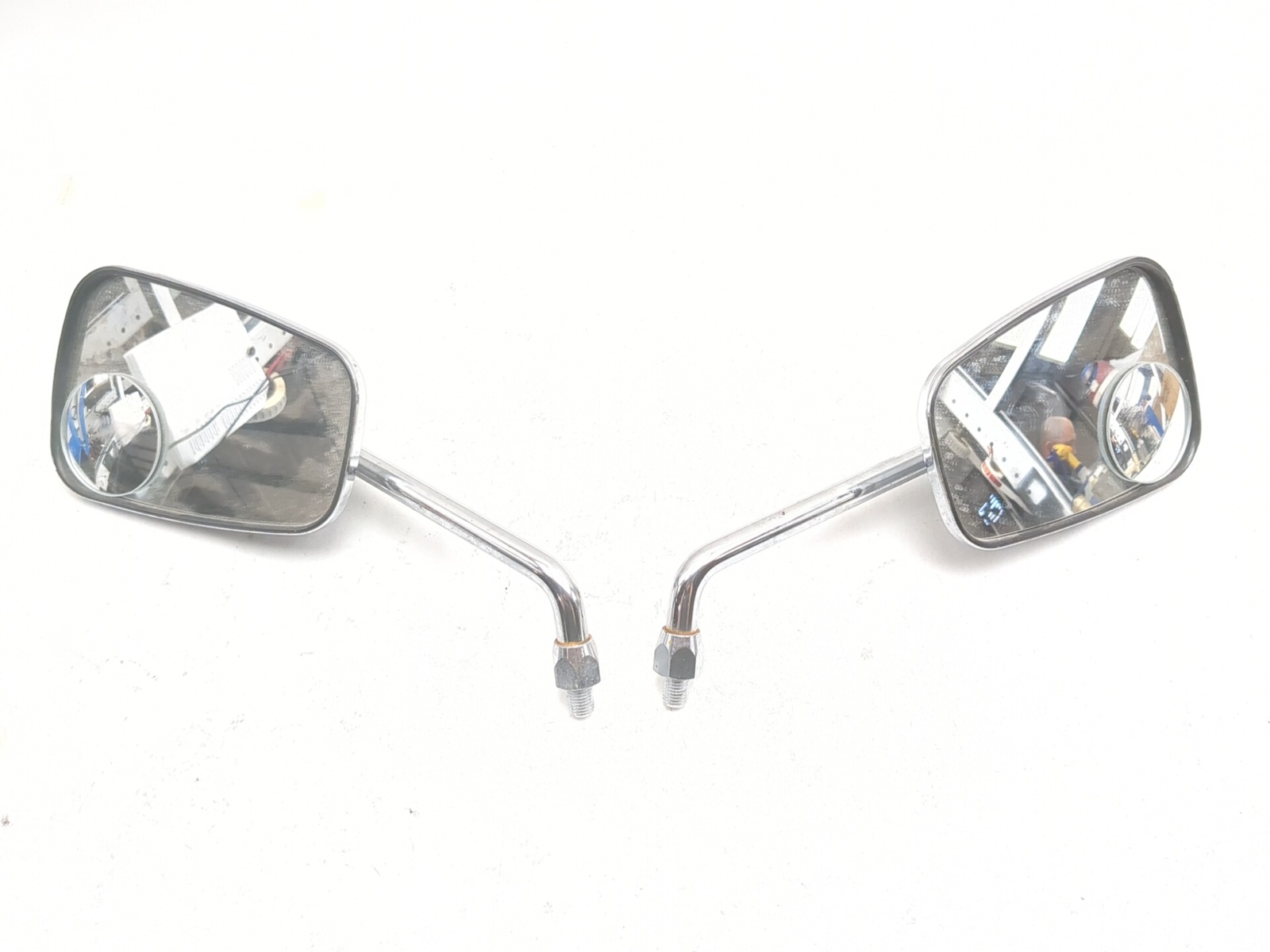 02 03 Kawasaki VN1500 Vulcan Mean Streak Rear View Mirror Set 56001-1522
