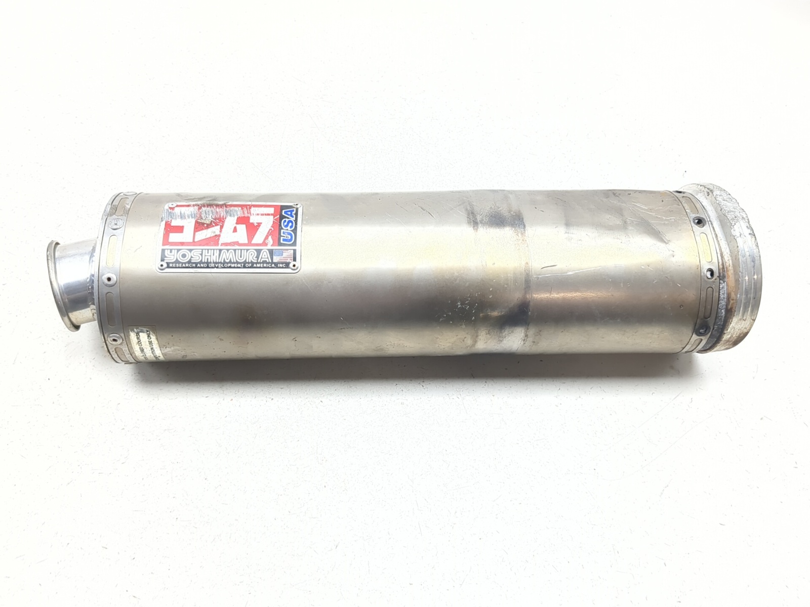 00-01 Kawasaki Ninja ZX1200 ZX12R Yoshimura RS-3 Slip On Exhaust