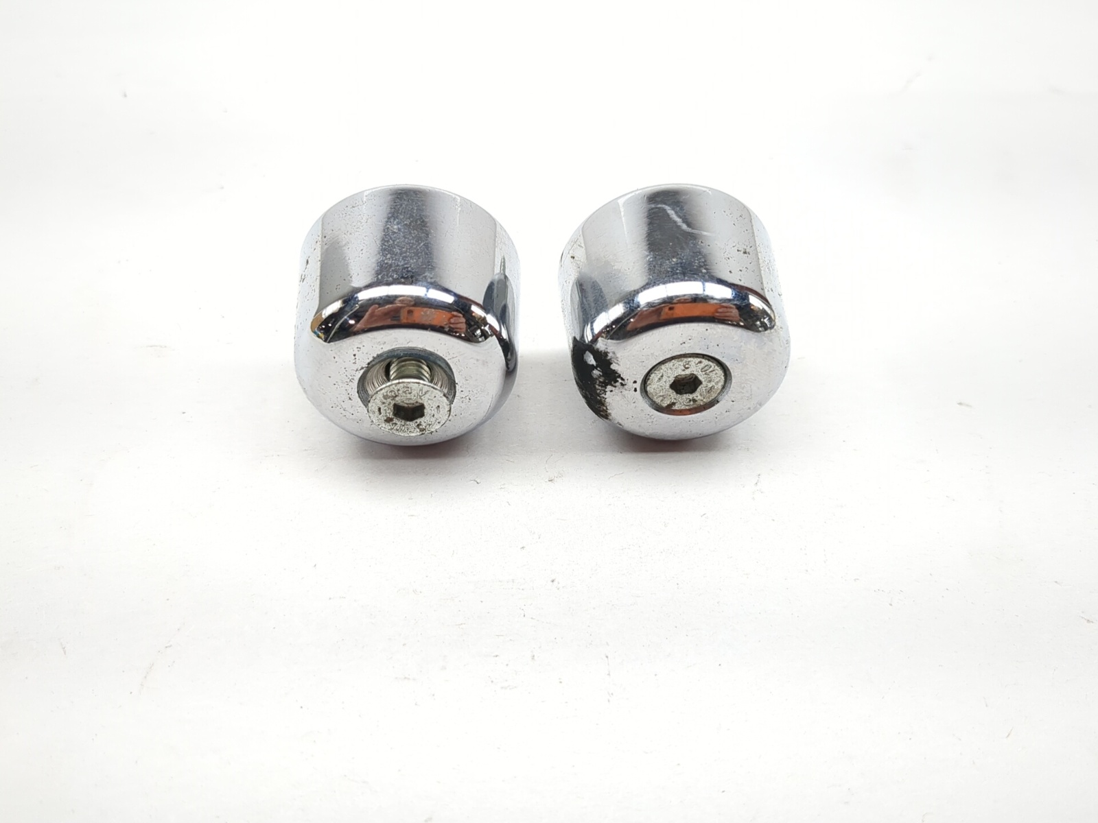 06-11 Piaggio MP3 250 Front Left Right Handlebar End Weights