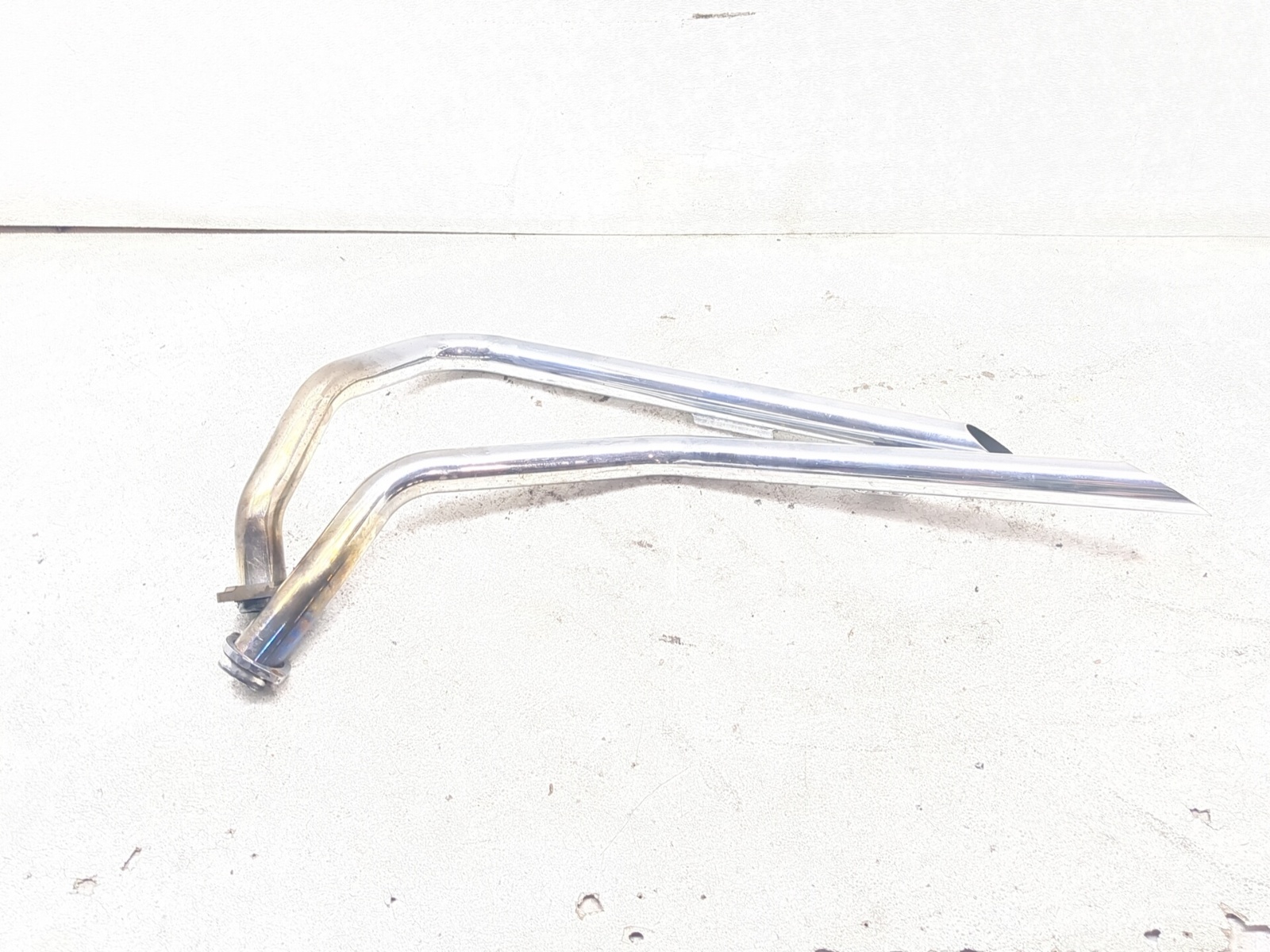 04-06 Harley Sportster 883 XL883C Drag Exhaust Muffler Pipes Set