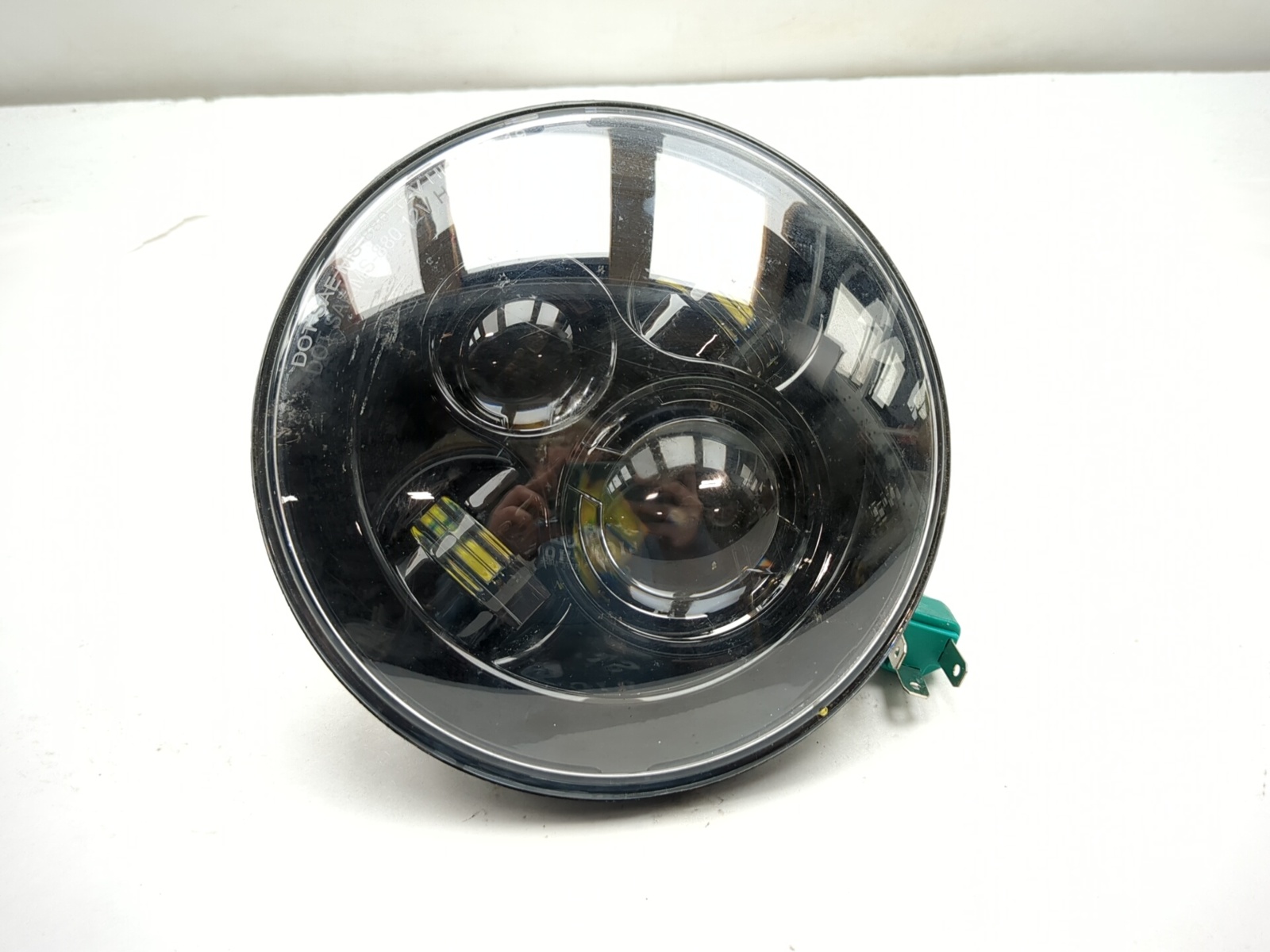 07-17 Harley Davidson Softail Deluxe FLSTN Front LED Headlight