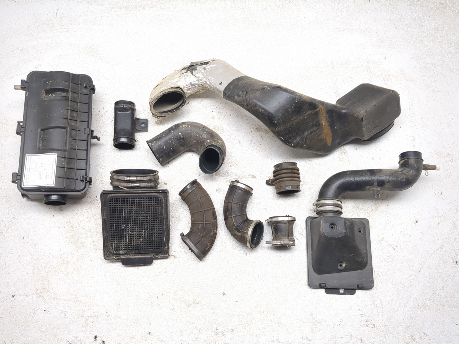 19-25 Cfmoto Uforce 1000 XL Front Air Box and Intake Duct Tube Set