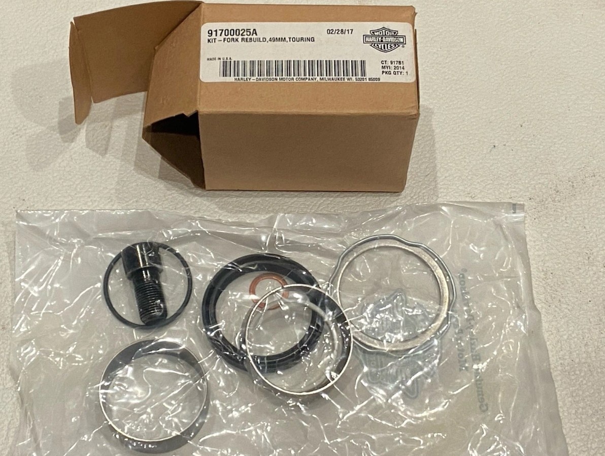 バイイー 2014 Harley-Davidson Touring 49mm Fork Rebuild Kit 91700025A - Sun