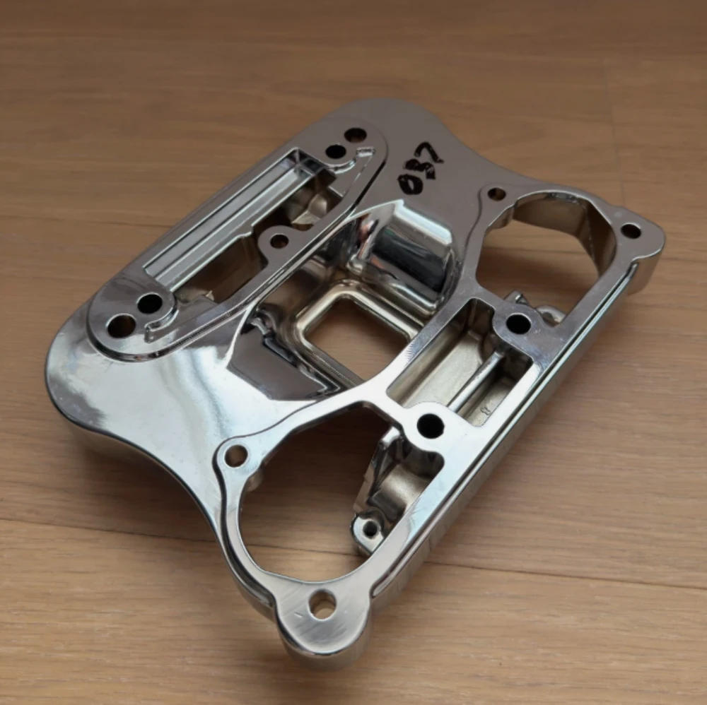 Harley-Davidson クローム・エレクトリカルパネルカバー トリム付