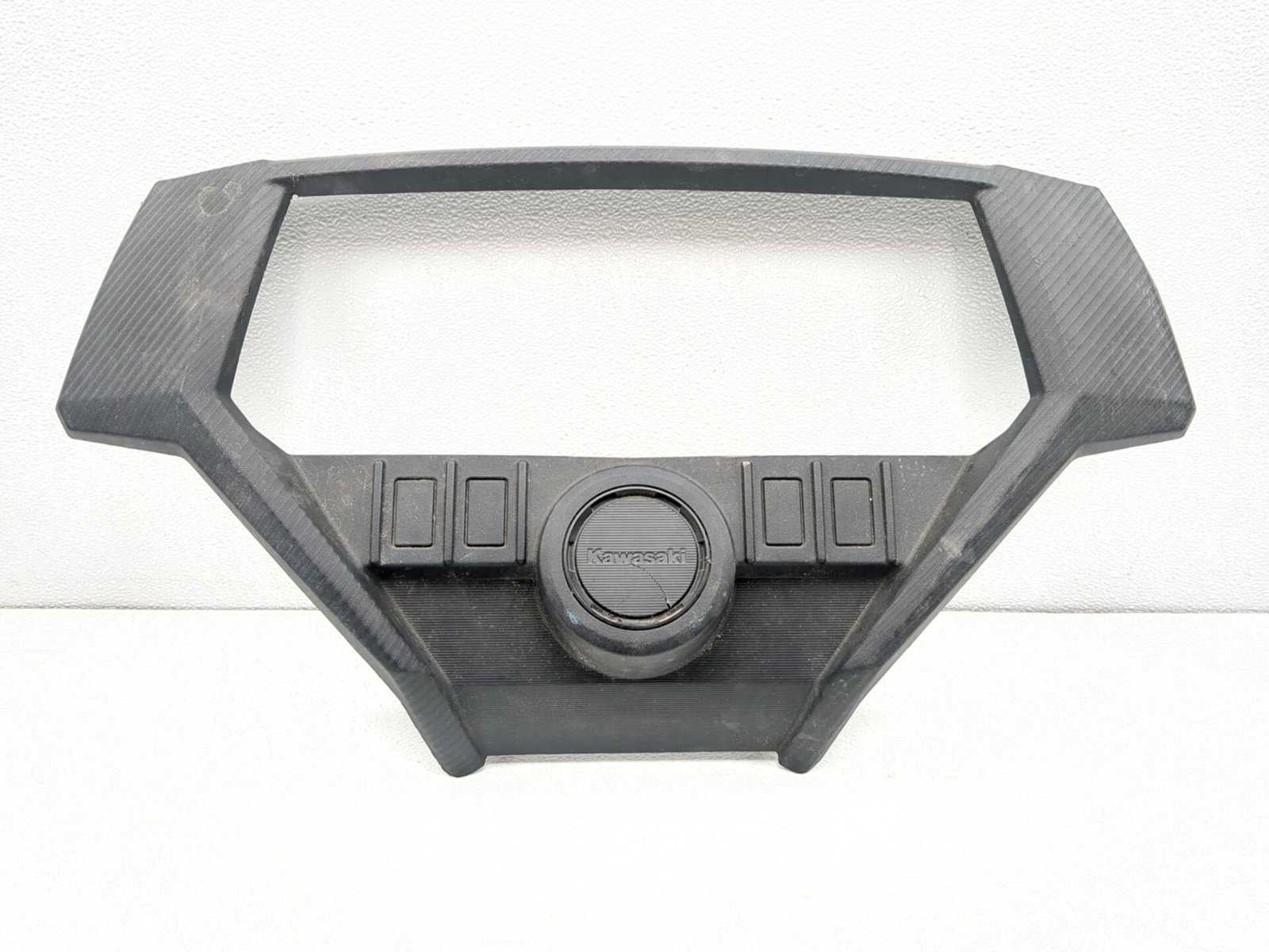カーナビ kuro 14-24 Kawasaki Teryx4 KRT800 Front Dashboard Center Panel Cover