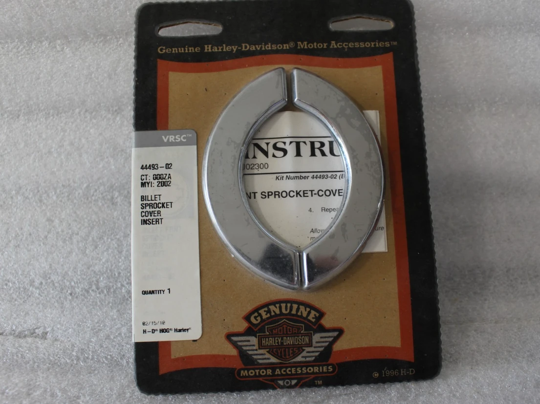 02-06 Harley-Davidson VRSC V-Rod Billet Front Sprocket Cover Insert ...