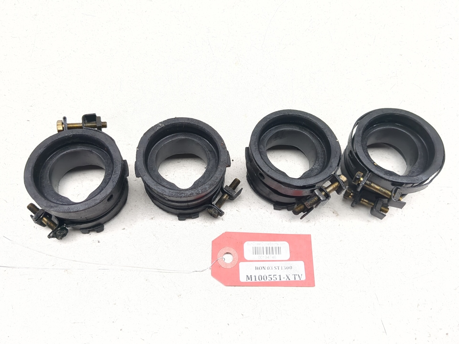 03-10 Honda ST1300 Intake Manifold Boots 16211-MCS-000 - Sun Coast