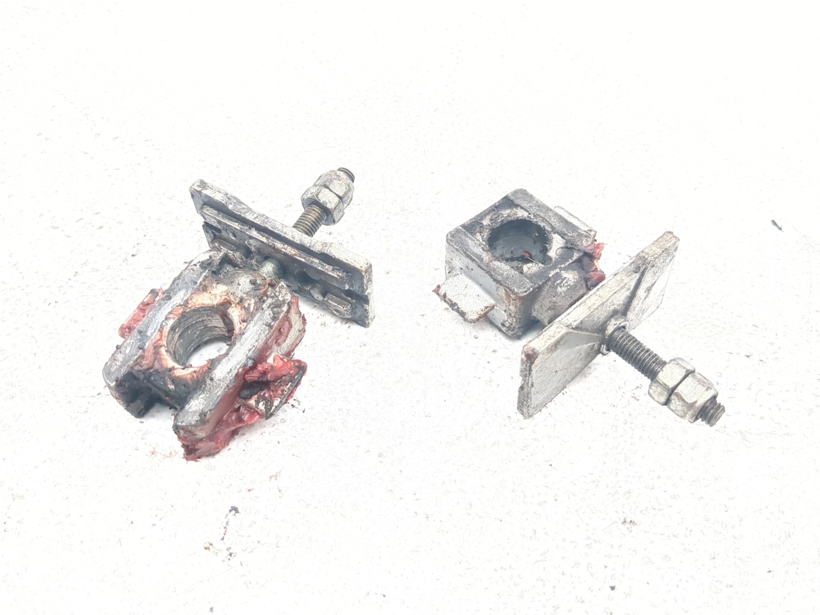 86 87 Honda VFR 700 F Interceptor Rear Wheel Axle Adjusters