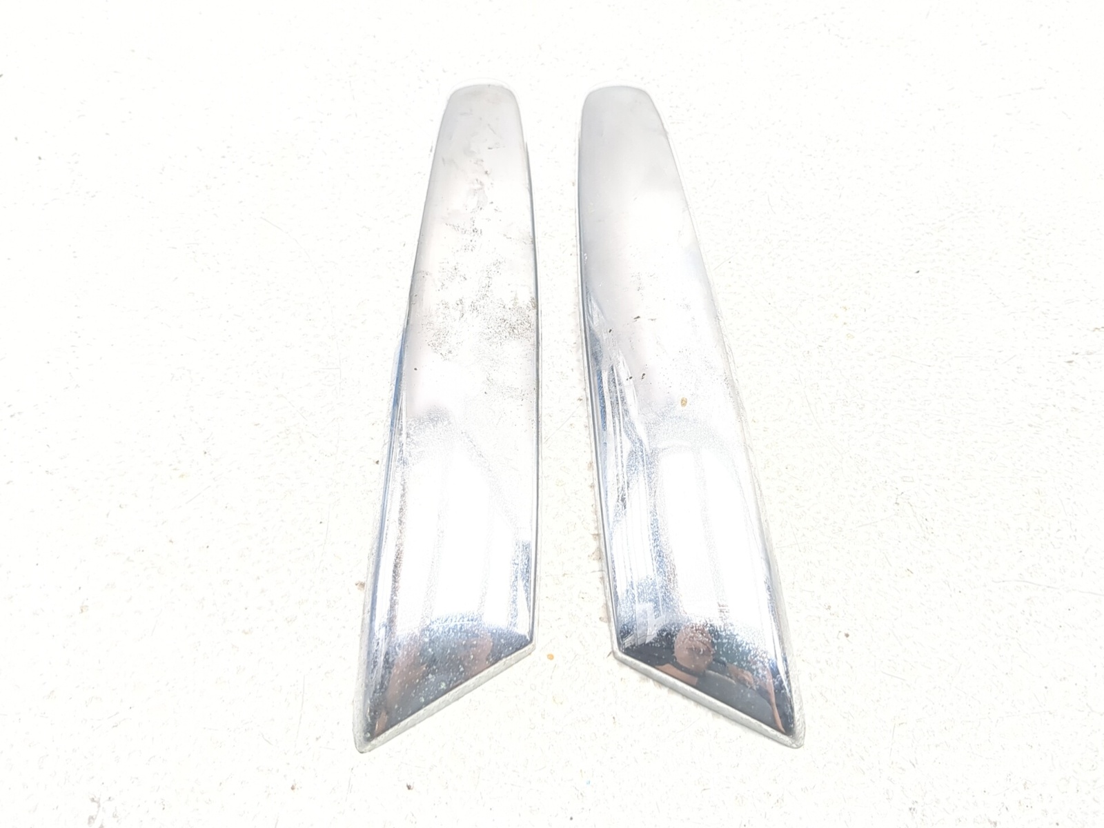 99-04 BMW K1200LT Left Right Side Case Chrome Windshield Trim Set