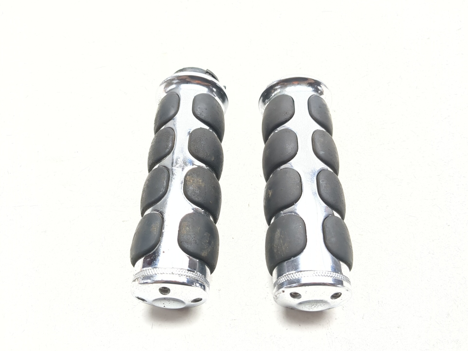 専用3 00-06 Harley-Davidson Fat Boy FLSTFI Left Right Handlebar Grip Set