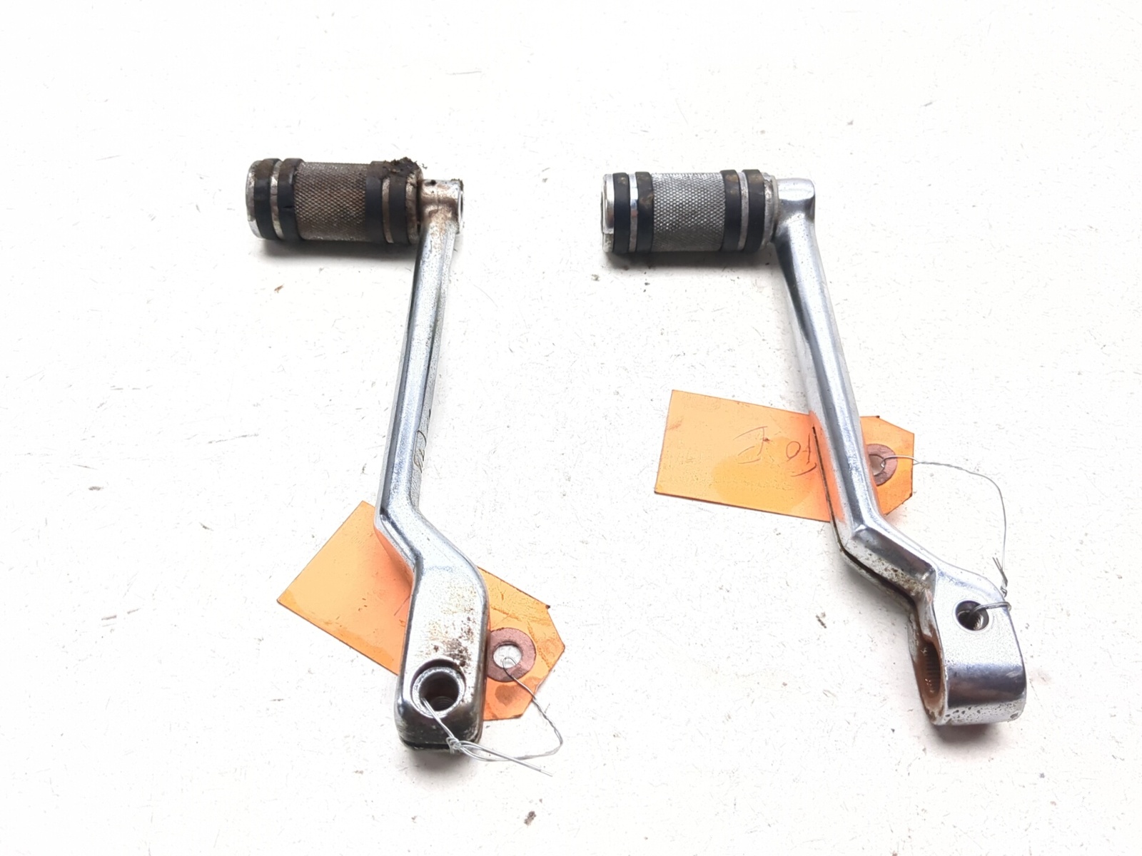 00-06 Harley Davidson Fat Boy FLSTFI Heel Toe Shifter Lever Set