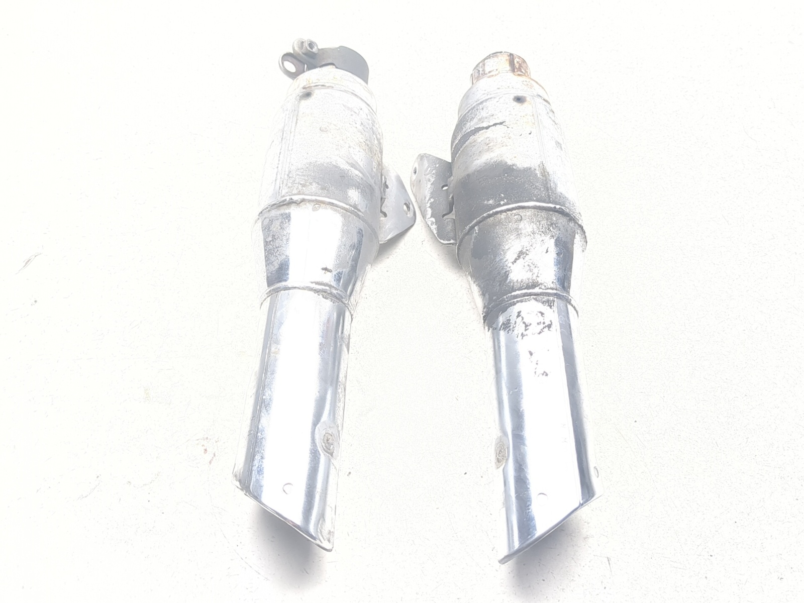 2個セット 85-06 Kawasaki Vulcan 750 VN750 Rear Left Right Exhaust Muffler