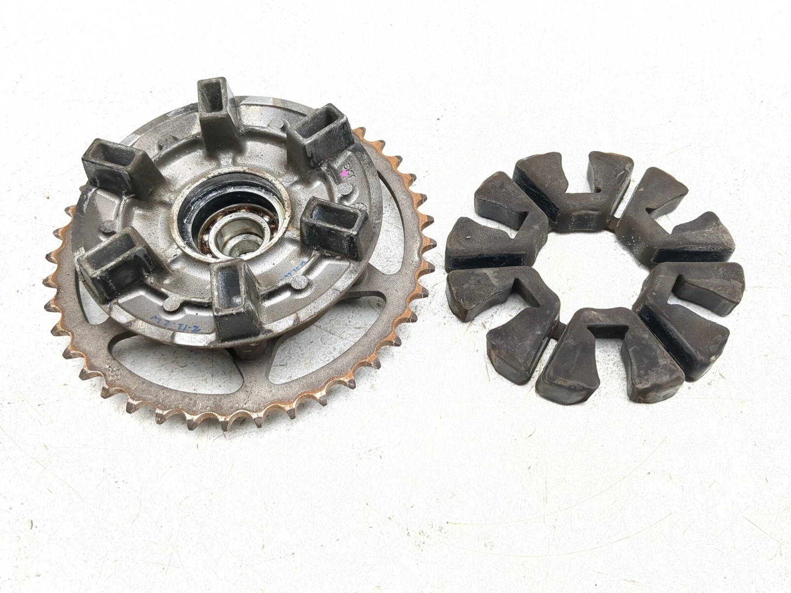18-26 Kawasaki Ninja 400 EX400 Rear Sprocket Carrier Cush Drive